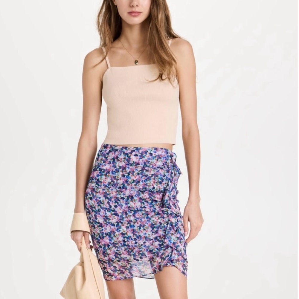 NWT - Veronica Beard Floral Skirt - Size 6